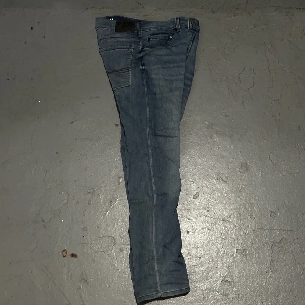 Denizen Levi's 216 Skinny Fit Boys 16 Regular Black Jeans Medium Wash Denim Slim - Picture 3 of 5